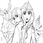 Двулицев пъзел Frozen, 150 части, Lisciani - Image 3
