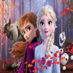 Двулицев пъзел Frozen, 150 части, Lisciani - Image 2