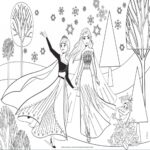 Двулицев пъзел Frozen 2 x 60 части, Lisciani - Image 4
