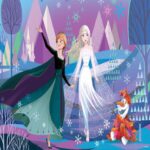 Двулицев пъзел Frozen 2 x 60 части, Lisciani - Image 3
