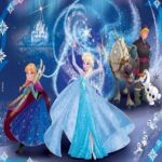 Двулицев пъзел Frozen 24 части, Lisciani - Image 2