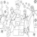 Двулицев пъзел Frozen 35 части, Lisciani - Image 3