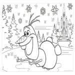 Двулицев пъзел Frozen 35 части, Lisciani - Image 3