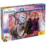 Двулицев пъзел Frozen Lisciani