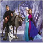Двулицев пъзел Frozen Музика и забавление 60 части, Lisciani - Image 2