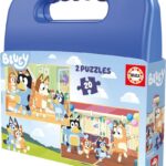 Пъзел в куфарче Bluey Educa