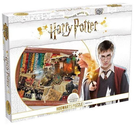 Пъзел Harry Potter Hogwarts, 1000 части, Winning Moves