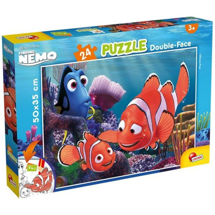 piezel-lisciani-nemo-dvulicev-piezel-24-casti-686269abb7823 Двулицев пъзел Немо Lisciani