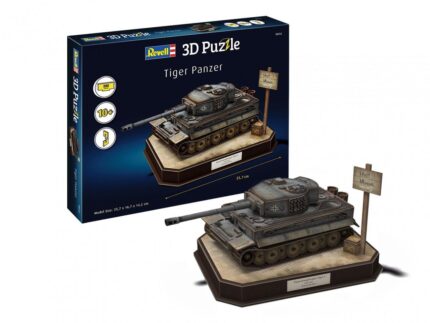 3D пъзел German Tiger I 200 части, Revell