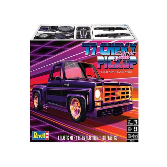Пикап ′77 Chevy - сглобяем модел, 102 части Сглобяем модел пикап 77 Chevy 102 части, Revell
