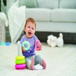 Пирамида с рингове за подреждане Розова, Infantino - Image 4