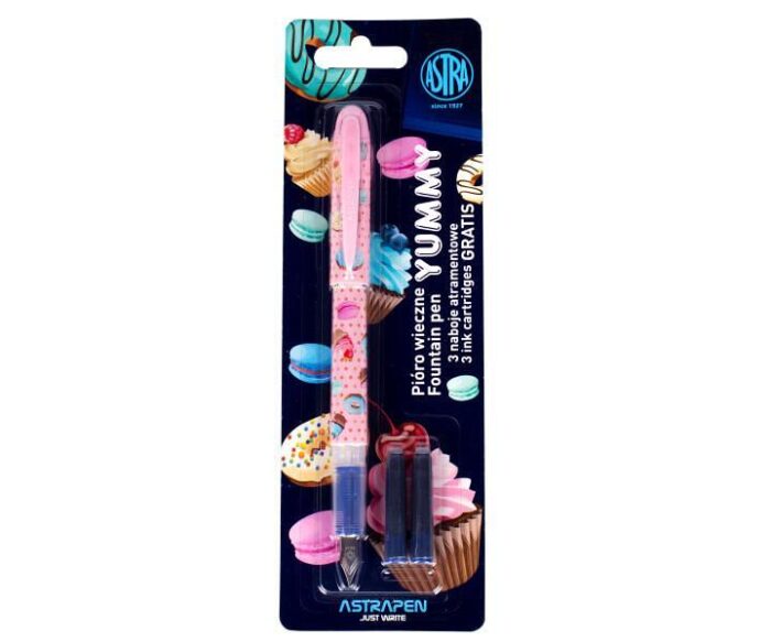 Писалка Yummy 2бр. допълнително мастило Писалка Yummy 2бр. допълнително мастило, Astra