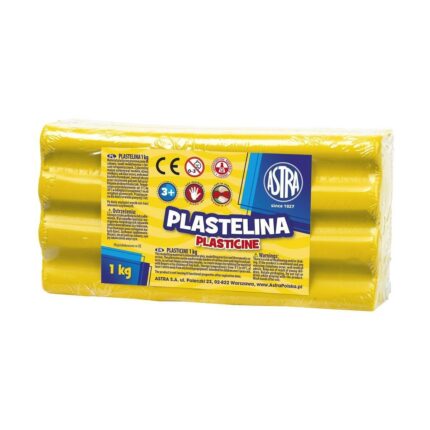 Пластилин 1 кг жълт, Astra