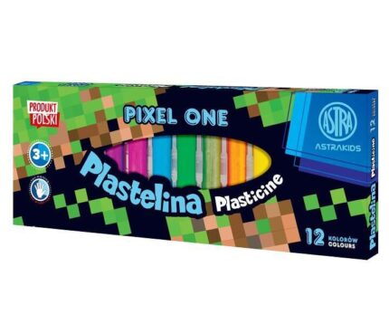 Пластилин Pixel One 12 цвята, Astra