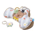 Плюшена бебешка възглавница Мече, 40 x 27 x 11 см, Taf Toys - Image 2