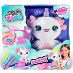 Плюшен аксолотъл със светещ рог за оцветяване, Canal Toys - Image 4