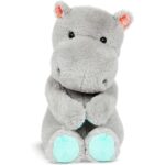 Плюшена играчка хипопотам 30 см, Battat - Image 2