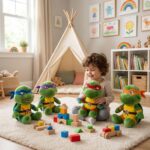 Плюшена играчка Костенурките Нинджа комплект 4 броя
