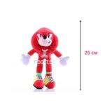 Плюшена Играчка Соник Knuckles червен, 25 см - Image 3