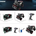 RC полицейски офроуд джип 1 към 14, Crazon - Image 2