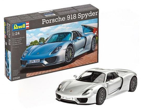 Порше 918 Spyder - сглобяем модел Сглобяем модел Porsche 918 Spyder, Revell