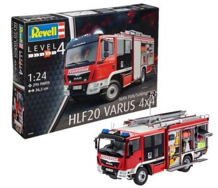 Сглобяем модел Schlingmann HLF 20 Varus 4 x 4, Revell