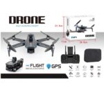 Сгъваем дрон с GPS и 4K камера, Crazon - Image 4