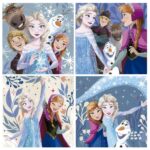 Прогресивен пъзел Frozen 4 в 1, Educa - Image 2