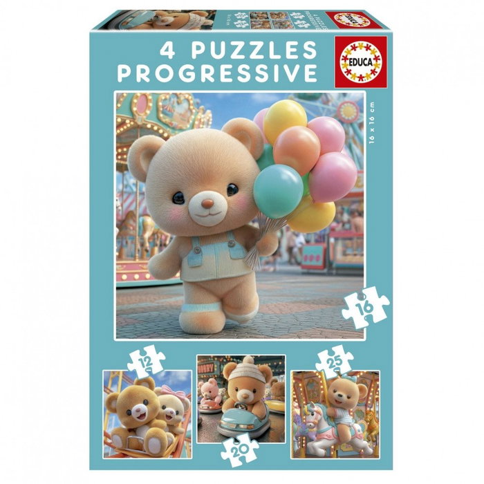 progresiven-pazel-educa-meceta-v-parka-4-v-1-12-16-20-25-casti-6a3ed5b420760 Прогресивен пъзел Мечета в парка 4 в 1 12-16-20-25 части, Educa