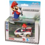 Пулбек количка Super Mario, 1 брой, Carrera - Image 4