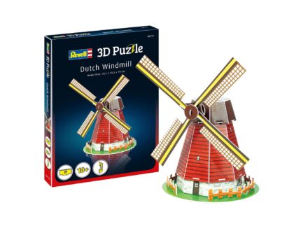 Мини 3D пъзел Вятърна мелница, Revell