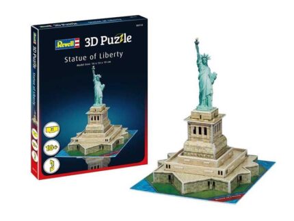 Мини 3D пъзел Статуята на свободата, Revell