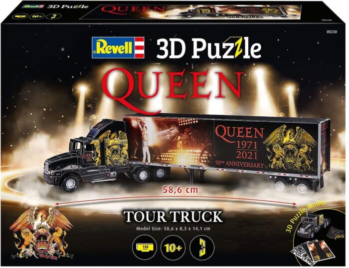 R00230 Пъзел 3D - Камион и ремарке QUEEN 3D пъзел Камион и ремарке Queen, Revell