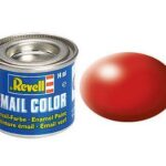 Боя огнено червено копринен мат, Revell