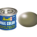Боя синкаво зелено копринен мат, Revell