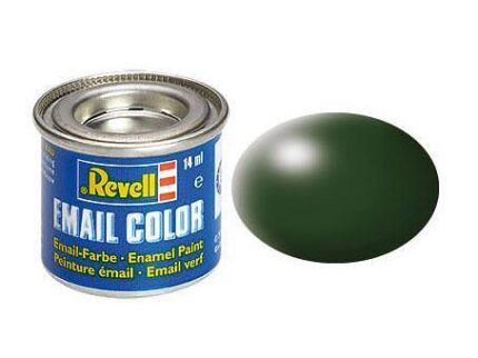 Боя тъмно зелено копринен мат, Revell