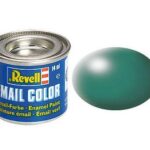 Боя платинено зелено копринен мат, Revell