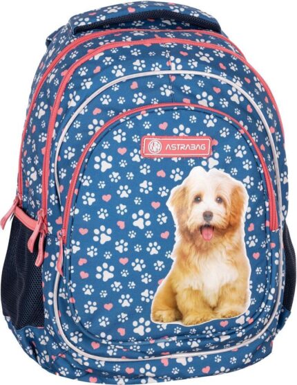 Ученическа раница AB330 Cute Puppy, 39 см, Astra