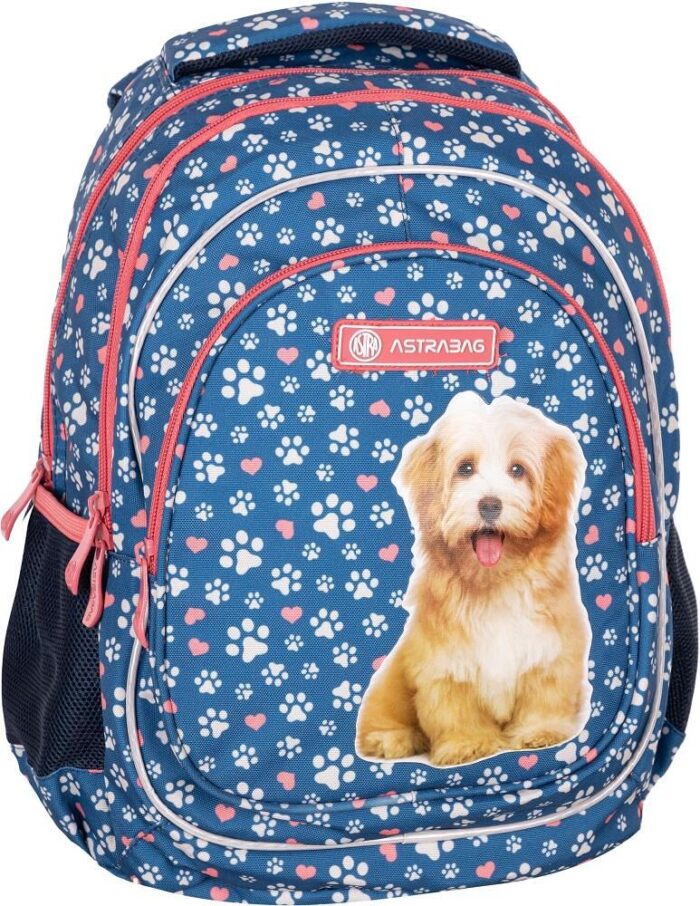 Раница ASTRABAG AB330 Cute Puppy Ученическа раница AB330 Cute Puppy Astra