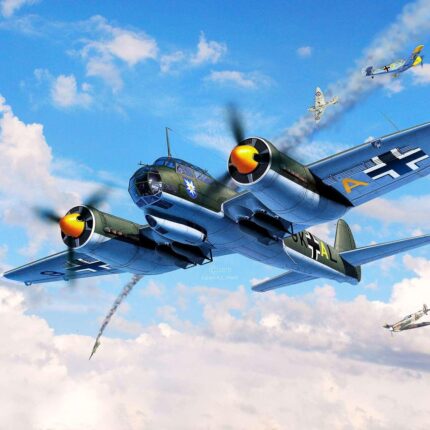 Сглобяем модел Junkers Ju88 A 1, Revell