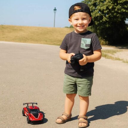 Детска кола с дистанционно Metal Racer 1:16 метална RC кола, MGM