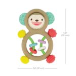 Сензорна бебешка дрънкалка Маймунка, Infantino - Image 3