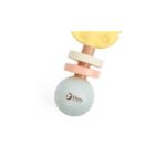 Сензорна дървена гризалка Цвете, 0-6 месеца, Classic World - Image 4