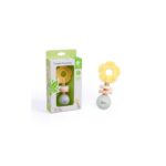 Сензорна дървена гризалка Цвете, 0-6 месеца, Classic World - Image 5