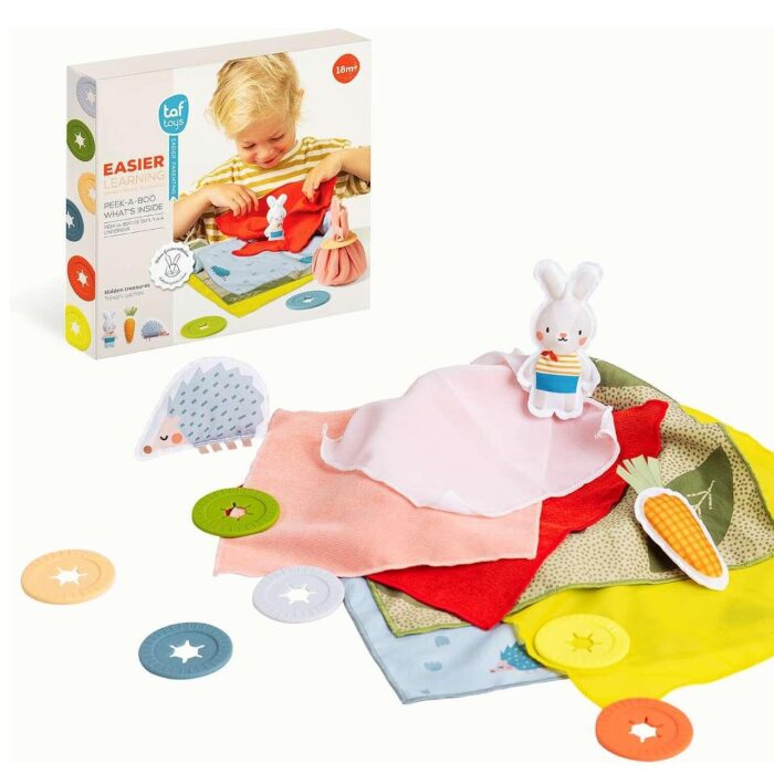 senzorna-igra-taf-toys-kakvo-ima-vatre-15-casti-668aa2be6f640 Сензорна игра Какво има вътре 15 части, Taf Toys