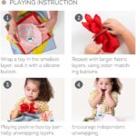 Сензорна игра Какво има вътре 15 части, Taf Toys - Image 9
