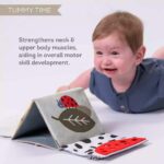 Сензорна книжка за бебе Tummy Time, Taf Toys - Image 5