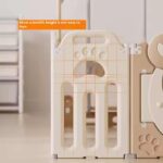 Сгъваема бебешка ограда 2 в 1 синьо мече, Feelkids - Image 9