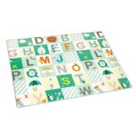 Сгъваема подложка за игра Азбука, Hape