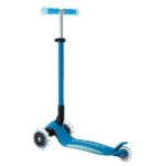Детска сгъваема тротинетка Elite Glow Lights синя, Globber - Image 2